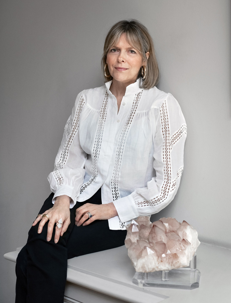 Carol Woolton, author of The New Stone Age: Ideas and Inspiration for Living With Crystals, is a jewelry historian and editor based in London. 
